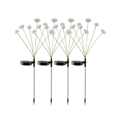 LED Solar Mushroom Lights Waterproof Yard Patio Pathway Jellyfish for Garden Ambiance